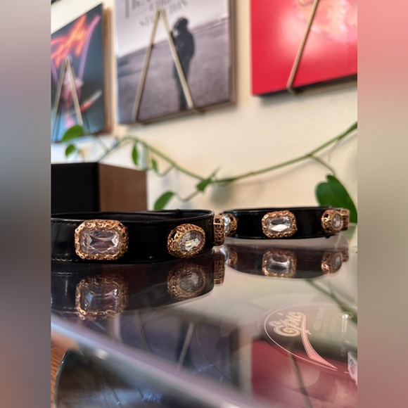 👢Sparkling Boot Bands, Adjustable Boot Bracelets, Women’s Fashion, Pair, Gold - Picture 11 of 14